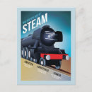 Suche nach steam locomotive postkarten Vintag