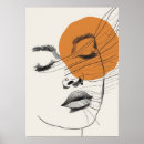 Suche nach frau gesicht poster Abstrakt