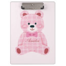 Suche nach teddy klemmbrett Rosa