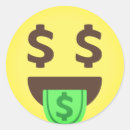 Suche nach geld aufkleber Dollar