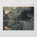 Suche nach winterszene postkarten Landschaft
