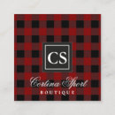 Suche nach holzfäller visitenkarten Büffel kariert