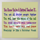 Suche nach lehrer redewendungen poster Ruhestand