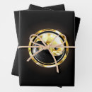 Suche nach yin und yang geschenkpapier Gold