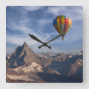 Suche nach heißluftballon wanduhren Landschaft