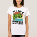Suche nach weiblicher gamer tshirts Konsole