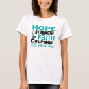 Suche nach eierstockkrebs tshirts Aquamarines band