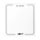 Suche nach fische notizblock Personalisiert