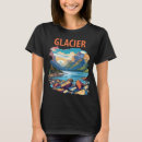 Suche nach gletscher tshirts Für sie