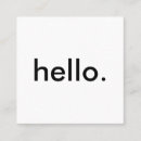 Suche nach hello visitenkarten Hallo