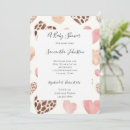 Suche nach rosa leopard einladungen Werdende mutter