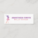 Suche nach ballet visitenkarten Silhouette