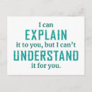 Suche nach die ich erklären kann postkarten Lustig