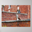 Suche nach brick wall poster Backstein