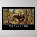 Suche nach herausforderung poster Motivation