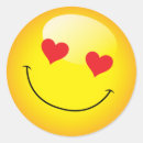 Suche nach liebe emoji aufkleber Lächelnd
