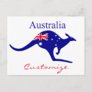 Suche nach australische flagge postkarten Känguru