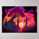 Suche nach mystischer wald poster Landschaft