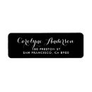 Suche nach schwarz und weiß rücksende aufkleber Typografie