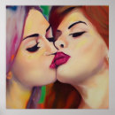 Suche nach zwei frauen poster Illustration