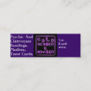 Suche nach hellseher visitenkarten Psychisch