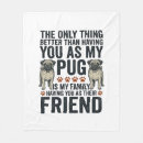 Suche nach pug decken Tier