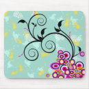 Suche nach blumenhintergrund mousepads Blau