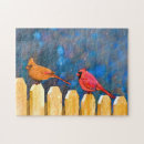 Suche nach kardinal puzzle Schnee