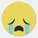 Suche nach trauriges emoji aufkleber Gelb
