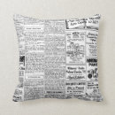 Suche nach vintage zeitung kissen Retro