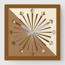 Suche nach taupe wanduhren Geometric