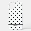 Suche nach schwarz weißes herz iphone hüllen Schwarz und weiß