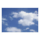 Suche nach blauer himmel und weiße wolken poster Ruhig
