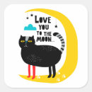 Suche nach katzen mond aufkleber Niedliche katze