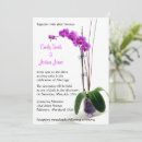Suche nach rosa orchideenhochzeit einladungen Blume