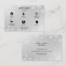 Suche nach schneeflocken visitenkarten Für sie