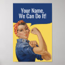 Suche nach rosie the riveter poster Wir können es tun
