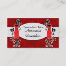 Suche nach rotes kleid visitenkarten Stylist