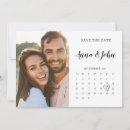 Suche nach kalender save the date Schwarz weiß