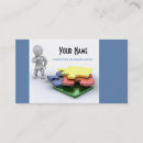 Suche nach puzzle visitenkarten Business
