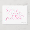 Suche nach beste schwester postkarten Für sie