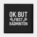 Suche nach federball magnete Badminton spielen