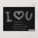Suche nach liebe ist zum kotzen postkarten Jede person