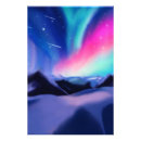 Suche nach nordlichter poster Schnee
