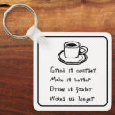 Suche nach kaffeebohnen schlüsselanhänger Spaß