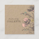 Suche nach blumenlogo visitenkarten Elegant