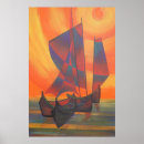 Suche nach rotes boot poster Segeln