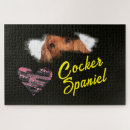 Suche nach cocker spaniel puzzle Schwarz