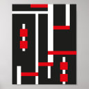 Suche nach rote streifen poster Abstrakt