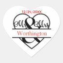 Suche nach mr and mrs aufkleber Neuvermählte